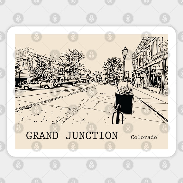 Grand Junction Colorado Sticker by Lakeric
